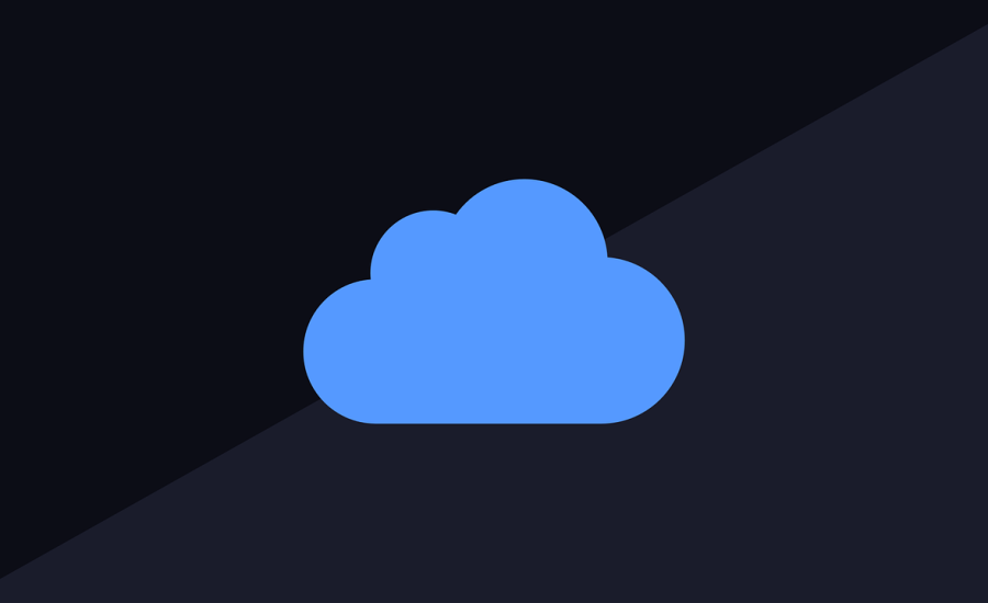 Free cloud cloud computing connection vector