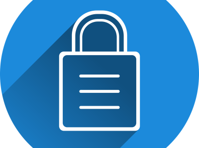 Free castle security locked vector